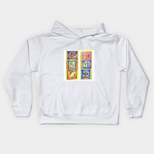 Abstract art Kids Hoodie